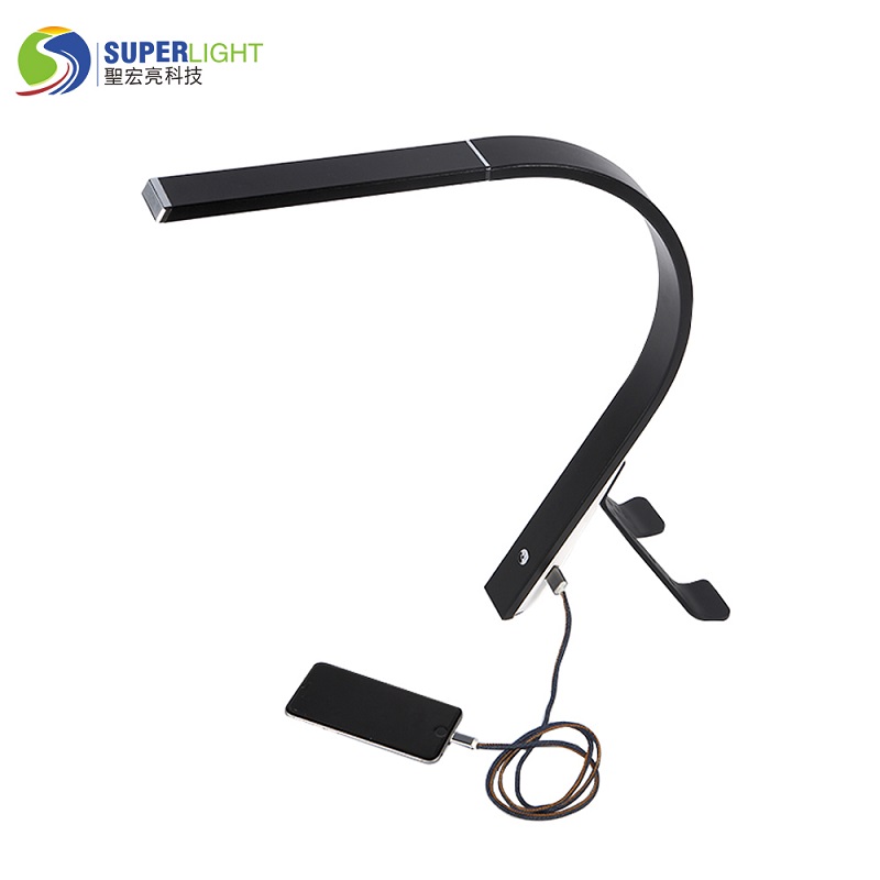 525  Modern Spa Aluminum hotel desk lamp with cct tuning