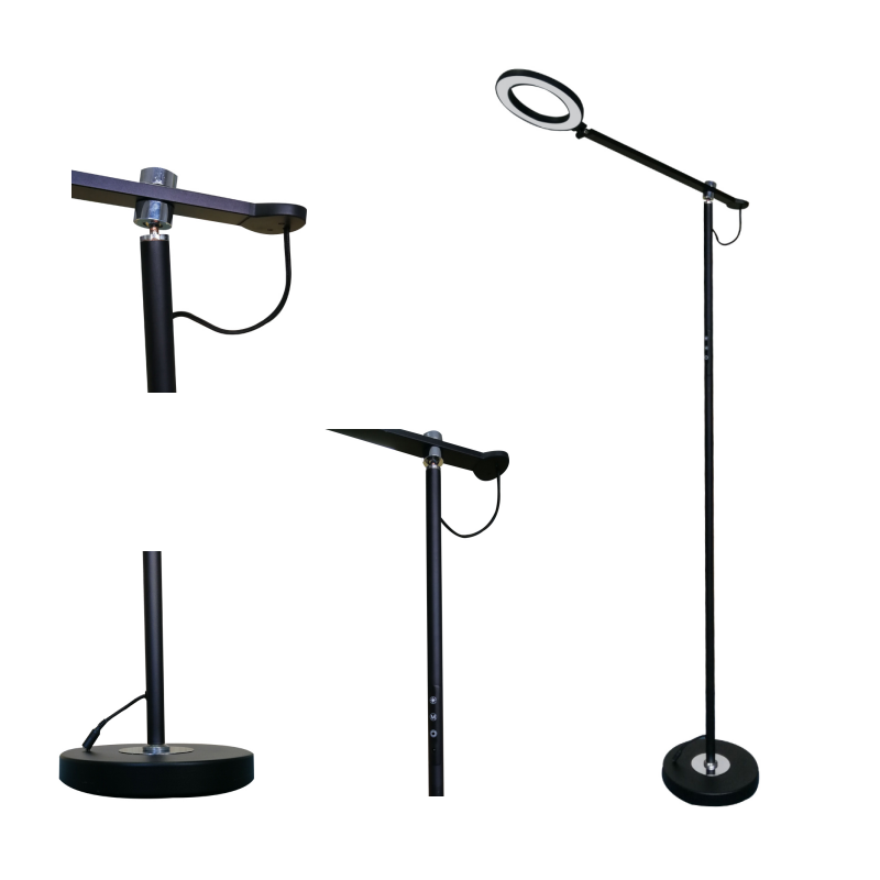 6886 Wholesale Custom Dimmable LED Office Reading LIGHT Modern Metal Floor Lamp